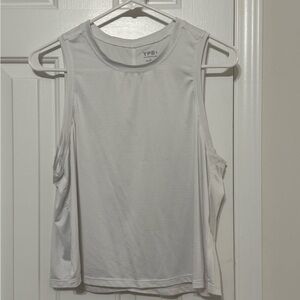YPB White Sleeveless Top